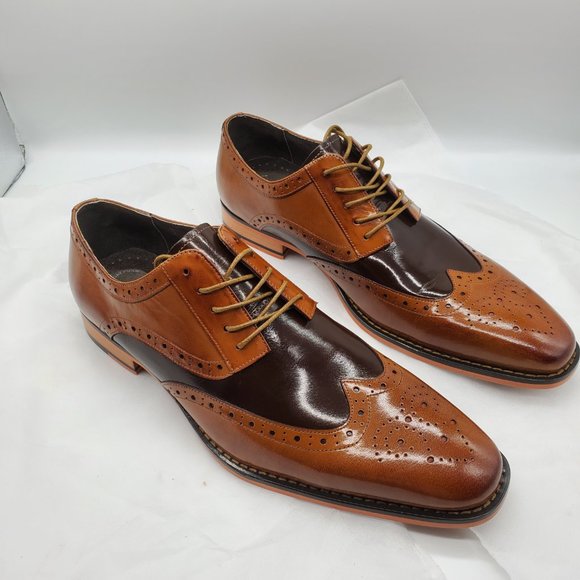STACY ADAMS Men's Tinsley Wingtip Lace-Up Oxford | 11.5 | NWOB - Picture 2 of 16